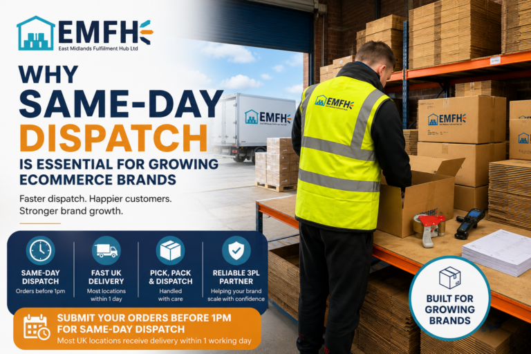 Why Same-Day Dispatch Is Essential for Growing eCommerce Brands